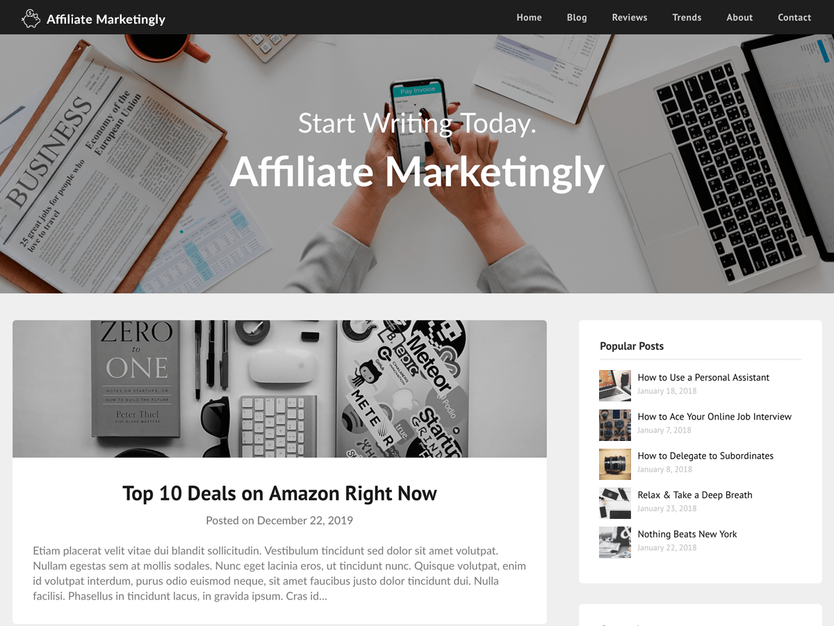 Affiliate Marketing